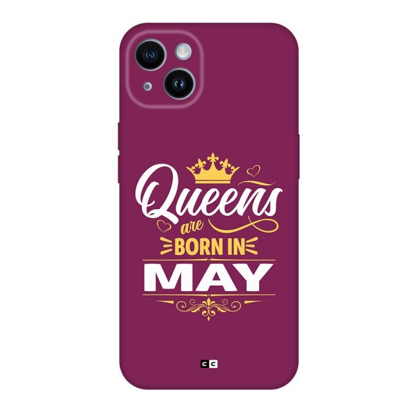 May Born Queens Back Case for iPhone 14